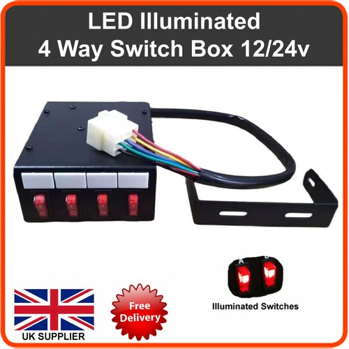 Switch box 24v for - 12/24v, land