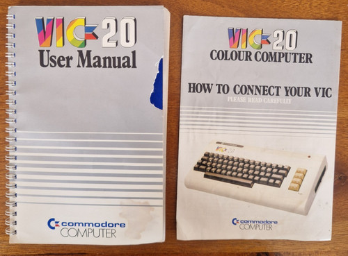 Commodore vic20 user manual - commodore,