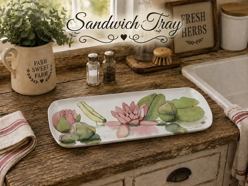 Melamine sandwich tray - sandwich, in