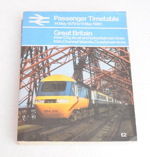 Railway timetable great - br,