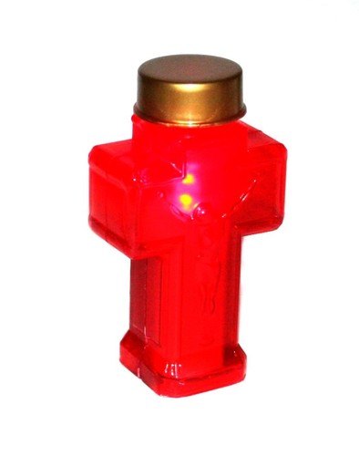 Led grave light cross shape - grave,