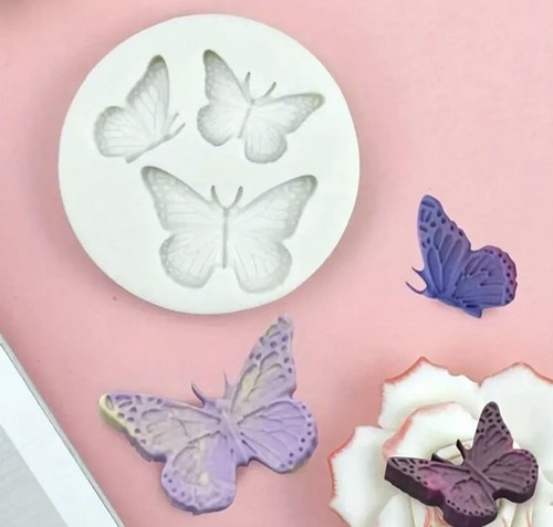 Butterfly silicone icing - silicone,