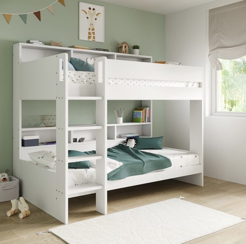 Kids bunk bed wooden frame - bunk,