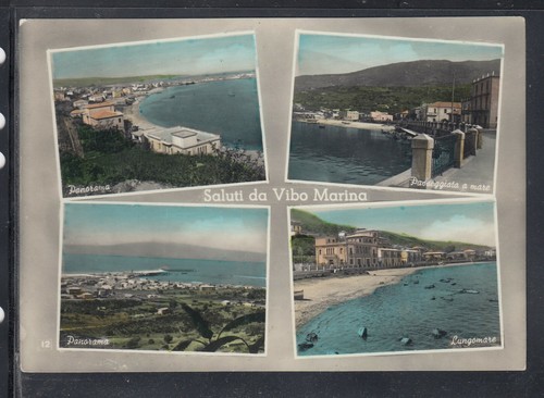 Postcard greeting from vibo - greeting,