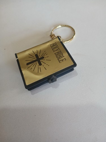 Bible keyring real - bible,