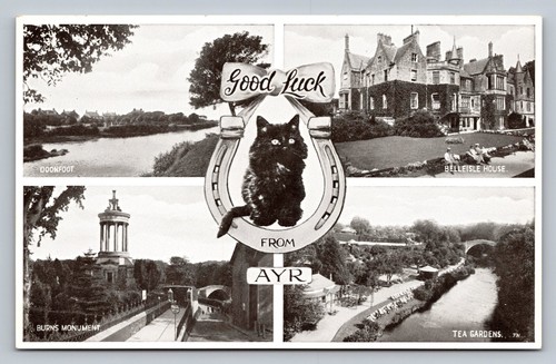 Postcard scotland goodluck - postcard,
