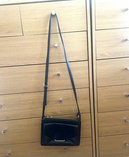 Primark black faux - faux, leather