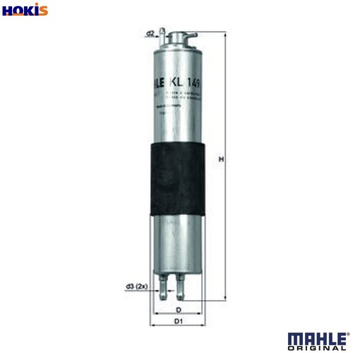 Fuel filter 149 - for, alpina