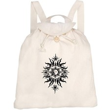 'Tribal Sun ' Canvas Rucksack