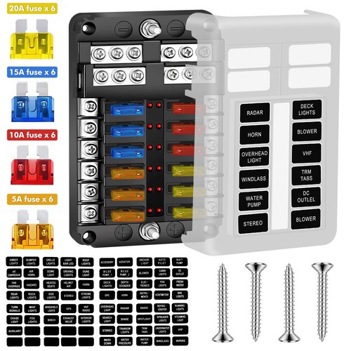 Way blade fuse - 12,