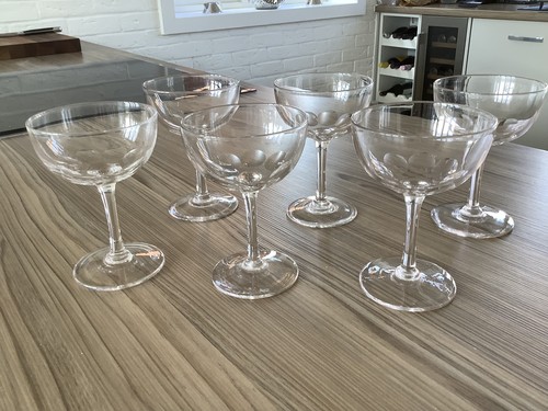 Vintage lens cut glass - vintage,