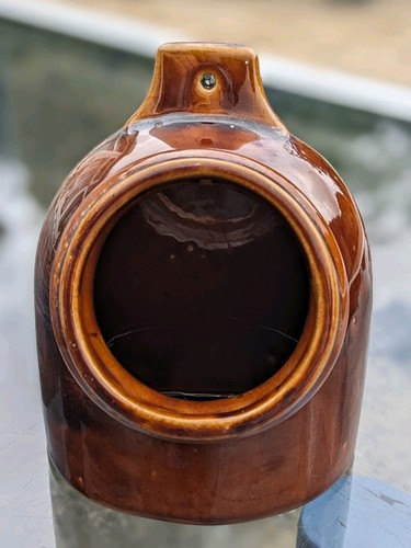 Vintage stoneware wall - stoneware, mounted