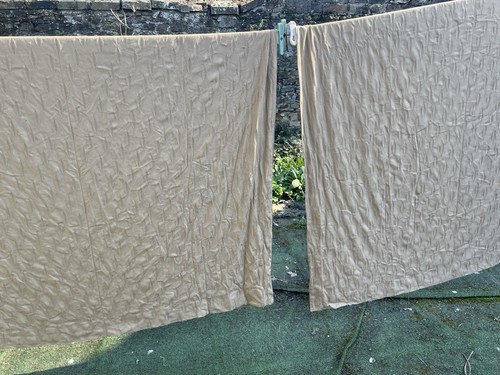 Pair brown heavy cotton - pair,