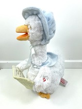 Mother Goose Soft Plush Toy Cuddle Barn Nursery Rhyme Musical Talking Toy Animal