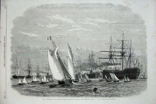 Original old antique print - original,