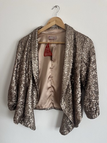 Wear metallic sequin - a, open
