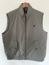 Ralph Lauren Grey Lightweight Padded Filet Body warmer Grey XL Golf