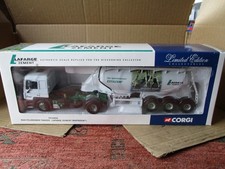 BOXED 1/50 Corgi CC12010 MAN Feldbinder Tanker Truck Lafarge Zement (Rapidzem)