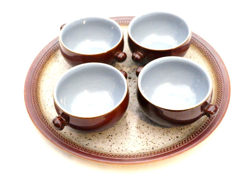 Denby bourne ceramic - x4, blue