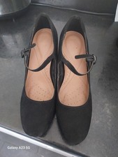 Ladies Black Mary Jane Shoes