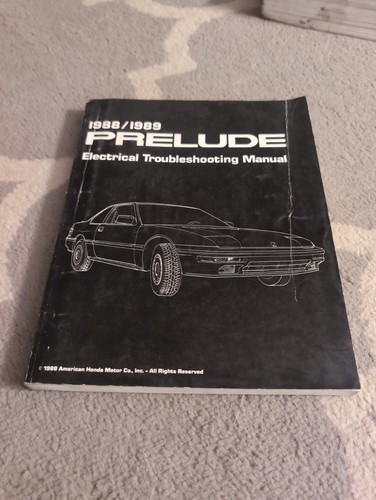 1988 1989 honda prelude - 1988-1989,