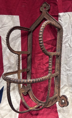 Antique cast iron equestrian - antique,