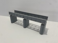OO Gauge 1:76 Iron Girder Bridge + Stackable Supports – Single-Track 3D_PTD