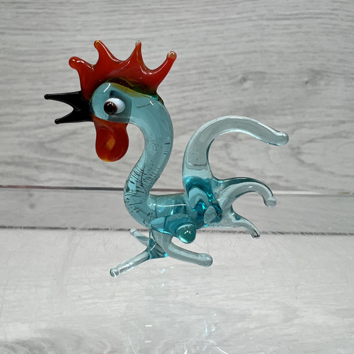 Hand blown glass animal - hand,
