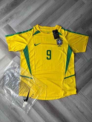 2002 retro brazil shirt size - brazil,