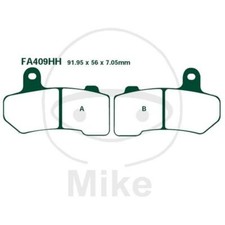 Pair Brake Pads EBC HH FA409HH