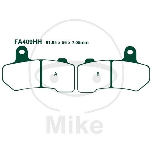Pair pads ebc - pair, of