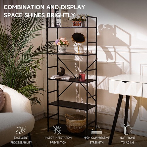 Wooden bookcase corner - bookcase,