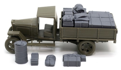 Russian truck load set - truck,