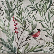 2 x cocktail paper napkins for