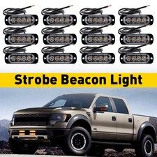 UK 4 LED Amber Recovery Strobe