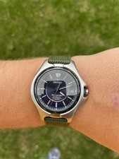 Rare Vintage Seiko The Great Blue Kinetic Auto Relay Watch