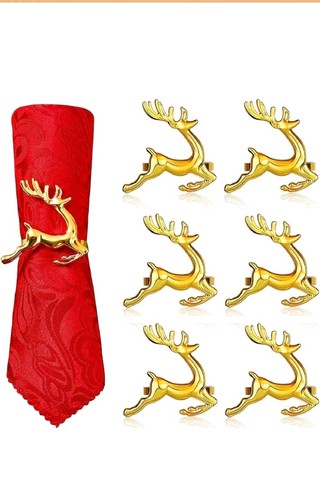 Elegant gold reindeer - elegant,