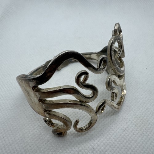 Vintage hand crafted silver - hand,