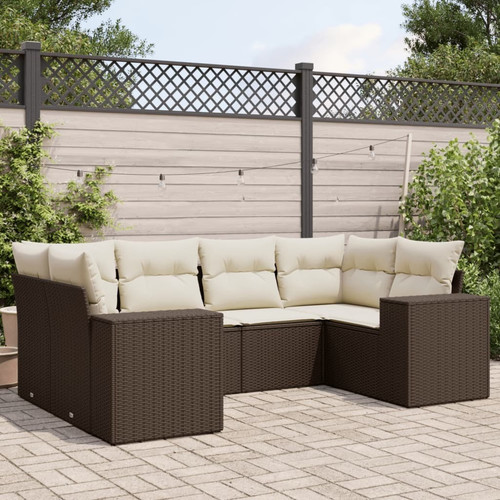 Garden sofa set brown - garden,