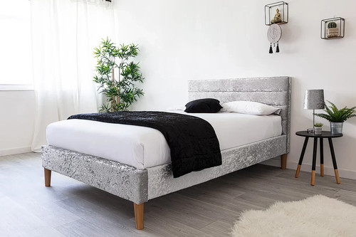 Oscott crushed silver velvet - oscott,