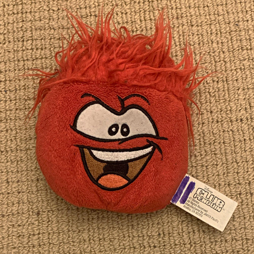 Disney club penguin puffle - puffle, red