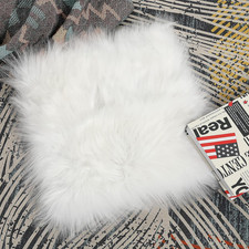 Faux Fur Area Rugs Chair Pad