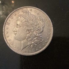 1884 Morgan Silver Dollar