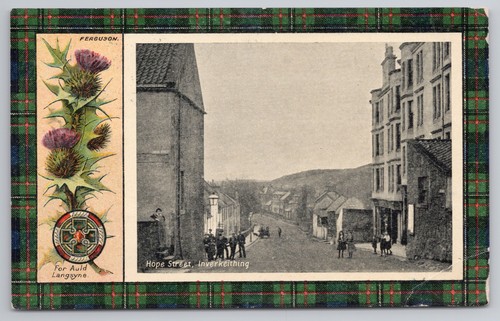 Postcard antique hope street - antique,