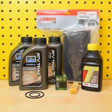 Yamaha YFM 350 R/X Set Genuine Air Filter Oil Filter Oil Spark Plug Gaskets