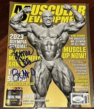 RONNIE COLEMAN SIGNED MUSCULAR