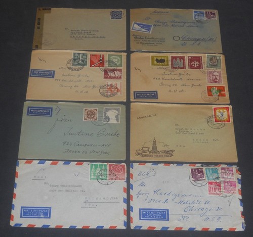 Germany 1948 covers - 1948-56,