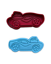 Racing car cookie cutter - hot