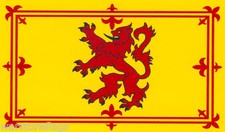 SCOTLAND LION FLAG 18" X 12"