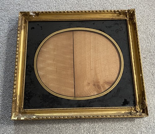 Antique gilt verre - gilt, &